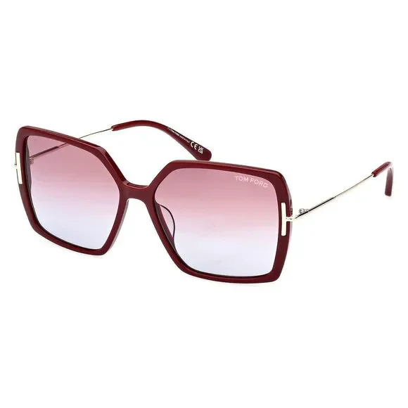 ✨ NWT Tom Ford TF970-K Shiny Pink Square Sunglasses - Full Set ✨ I Rock Tom Ford Tom Ford FT0970K Sunglasses main image 3